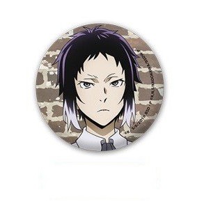 Huy hiệu IN HÌNH Bungou stray dogs Văn hào lưu lạc anime chibi dễ thương tiện lợi