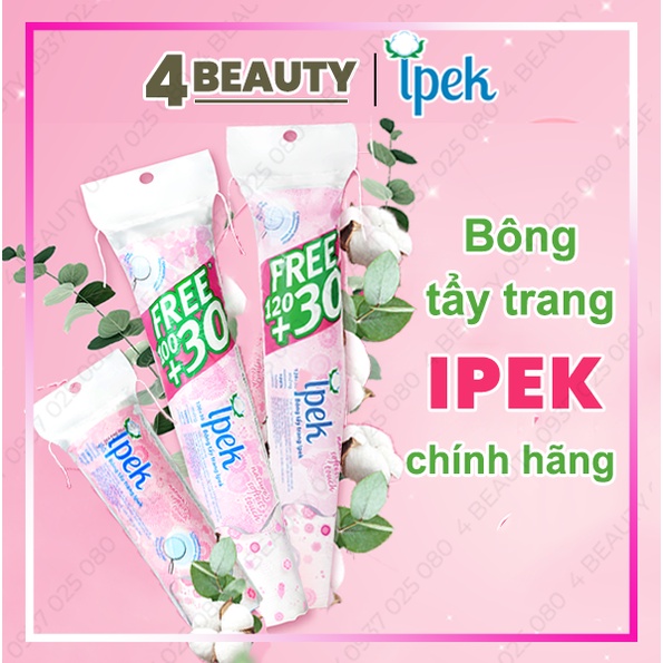 Bông Tẩy Trang Ipek Klasik Cotton Pads 150 Miếng