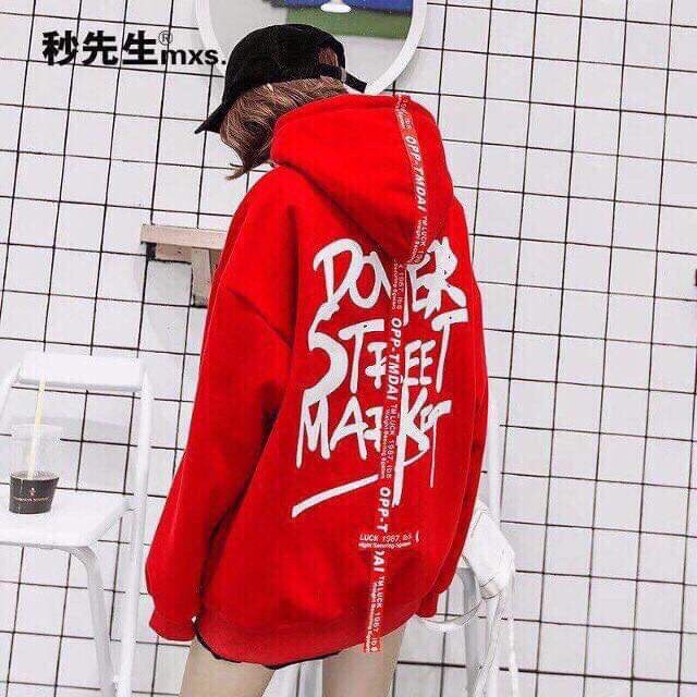 [Mũ Rộng] Hoodie Nam Nữ Form Rộng Chất Dày Ấm Áp Thu Đông DONER STREET MAKERS, Áo Khoác Nỉ Bông Có Mũ Unisex