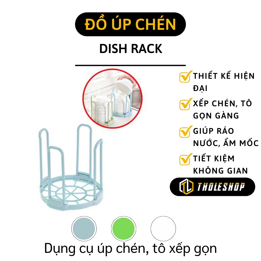 Khay Úp Chén - Kệ Úp Chén Bát, Ly Ráo Nước, Tránh Vi Khuẩn, Ẩm Mốc  3735