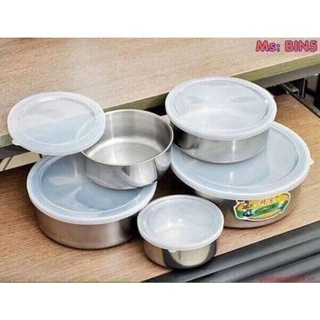 Bộ 5 bát inox cao cấp đa năng