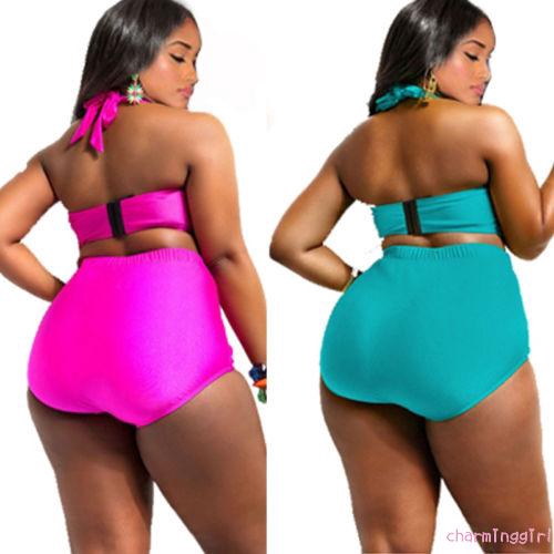 ♟Sexy Women's Bikini Swimwear Thong Plus size Gym High Waist Bottom Briefs