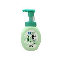 Sữa rửa mặt tạo bọt Hada Labo màu xanh dành cho da dầu mụn