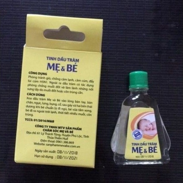 Tinh dầu tràm mẹ và bé 10ml