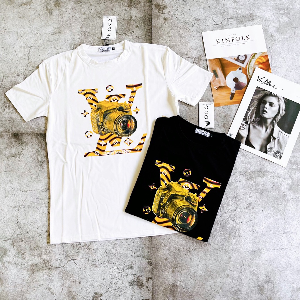 Áo thun nam cổ tròn vải cotton thoáng mát | BigBuy360 - bigbuy360.vn