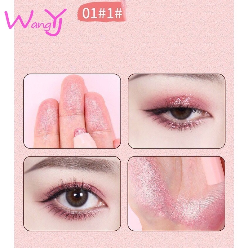[Hàng mới về] Bút phấn mắt BOBEINI nhiều màu sắc bắt sáng chống thấm nước đa năng dành cho trang điểm