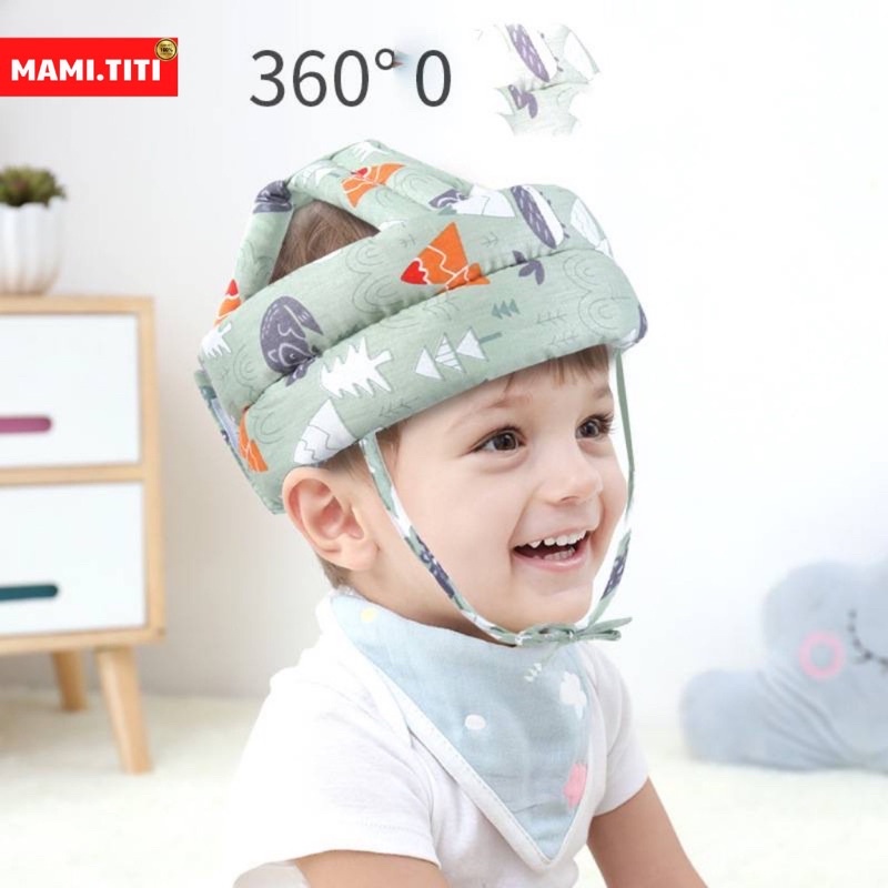 Mũ bảo vệ đầu cho bé