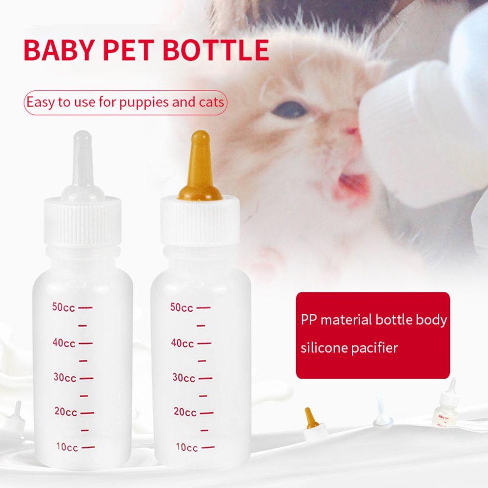 ZAIJIE24 Bình Sữa Silicone Cho Thú Cưng 50ml 120ml