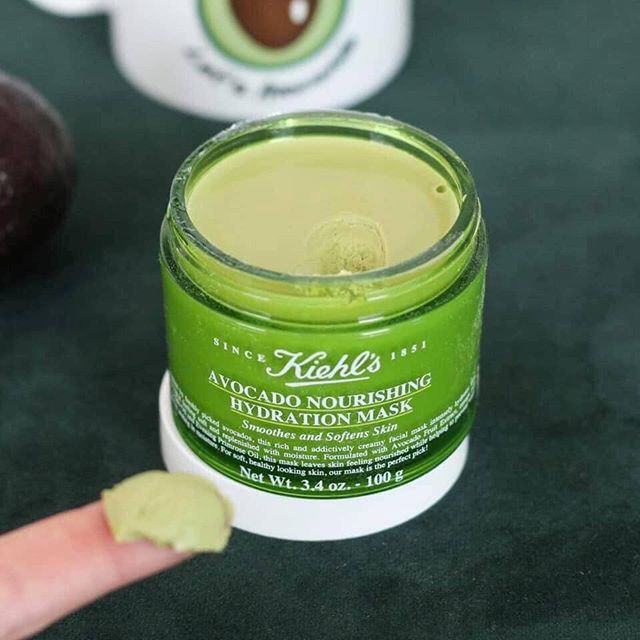 [Trial Size] Mặt nạ ngò Kiehl's Avocado Nourishing Hydrating Mask ( 10g )