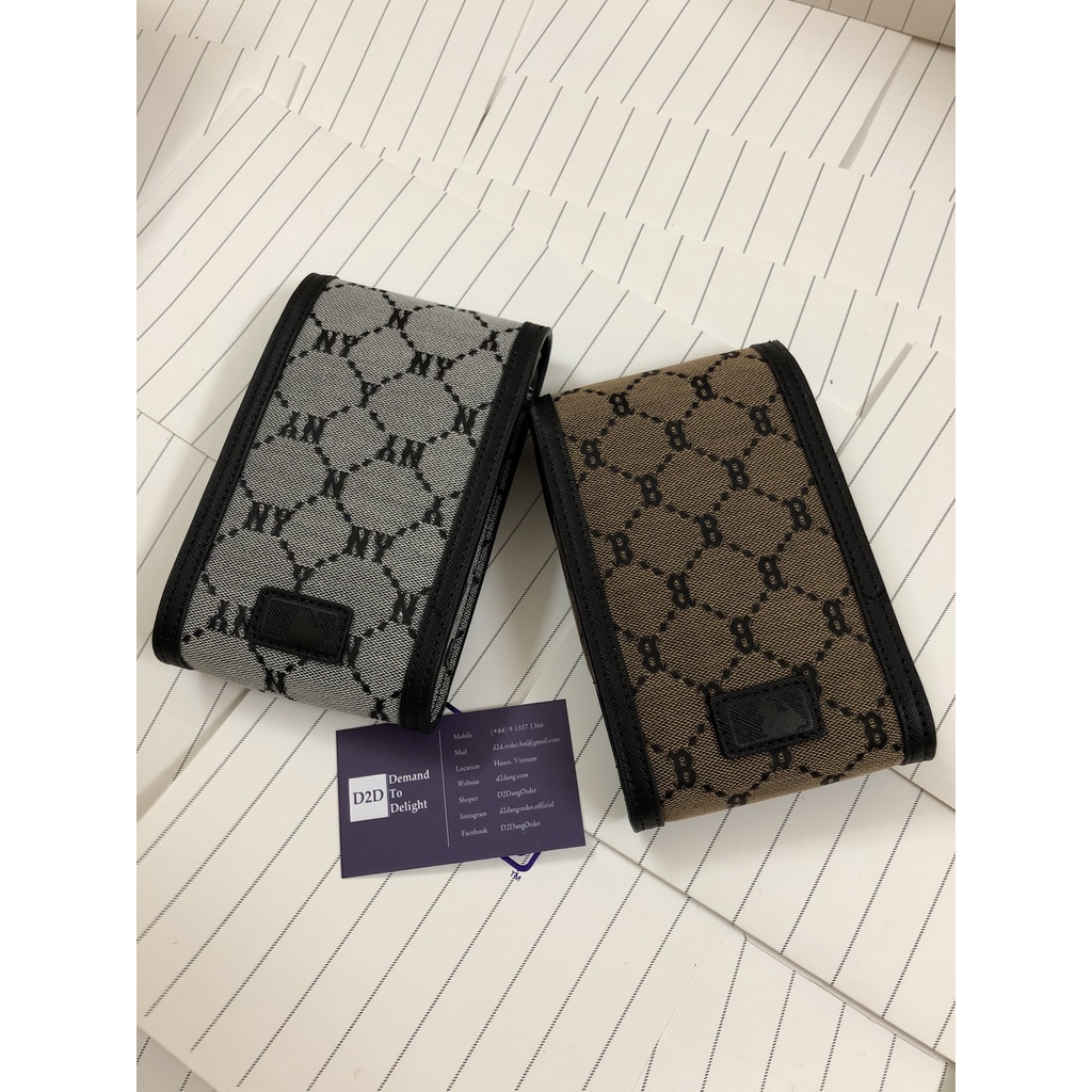 Túi MLB Mini Đeo Chéo 3 Màu Logo Thêu Họa Tiết Mono Siêu Đẹp