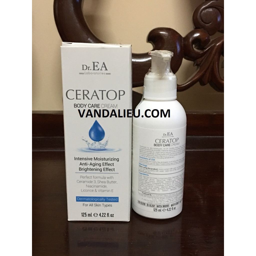 KEM BÔI NGOÀI DA DR.EA CERATOP BODY CARE CREAM 125ML