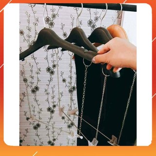 Combo 10 xích bộ người lớn, móc xích mix đồ, móc bộ đồ cho shop thời trang