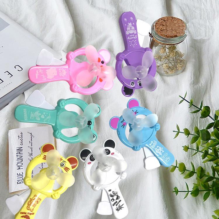 Quạt bóp tay Quạt Cầm Tay Hình Thú Ngộ Nghĩnh Đa Dạng Mẫu