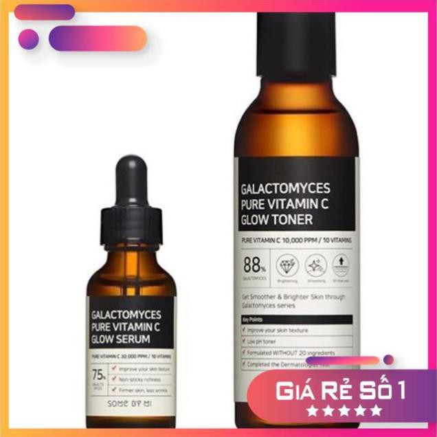 Nước Cân Bằng/Tinh Chất Dưỡng Trắng Nuôi Dưỡng Làn Da Sáng Mịn Từ Bên Trong SOME BY MI GALACTOMYCES PURE VITAMIN C Glow