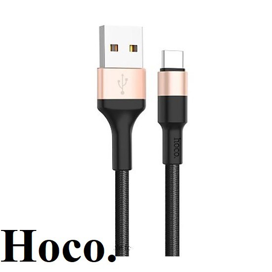 Cáp sạc nhanh Hoco X26 Micro Usb dây dù chống đứt cho Android