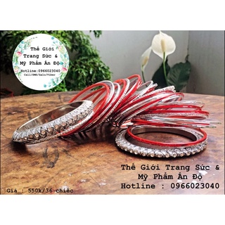 Vòng tay cô dâu Ấn Độ - Set 36 chiếc