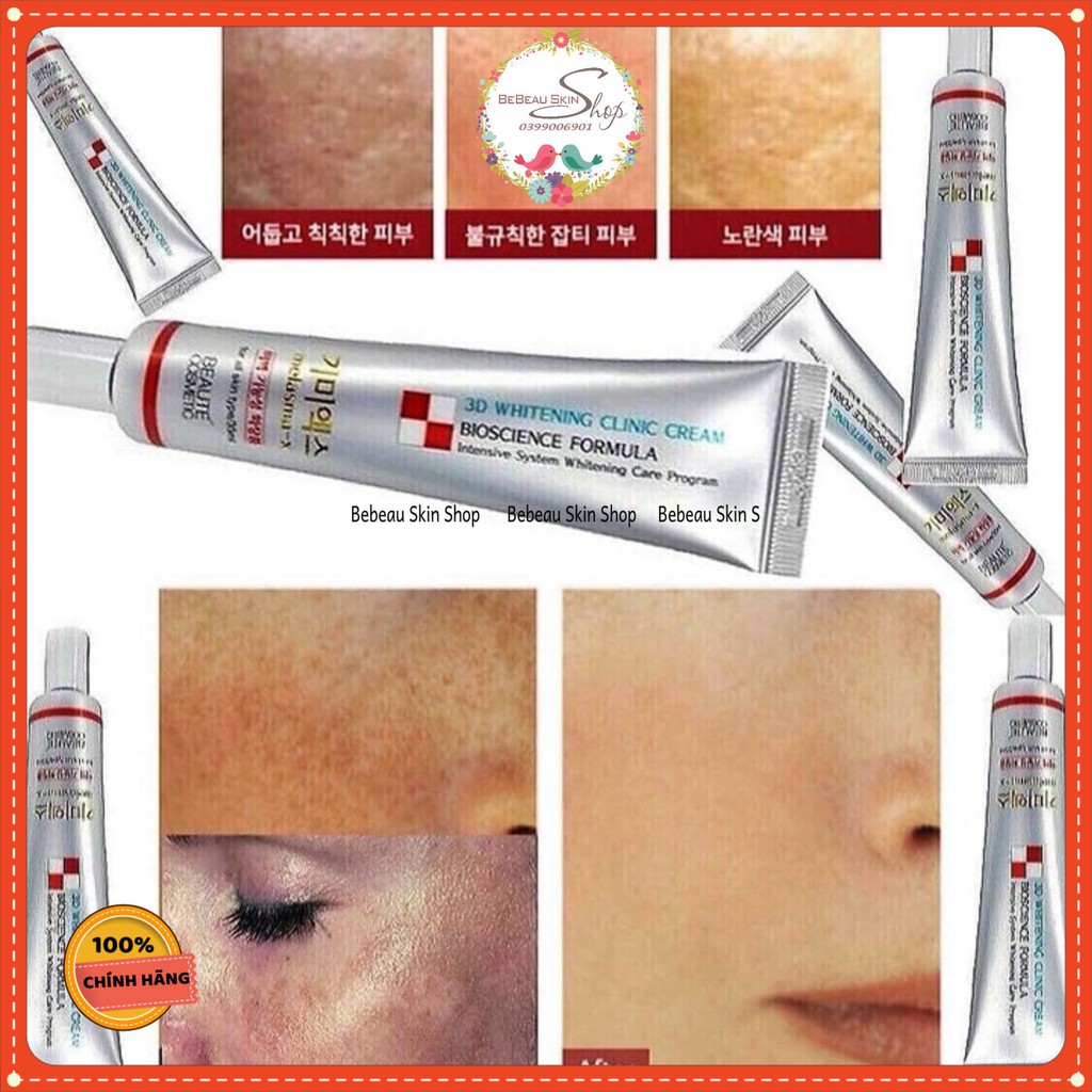 Melasma-x 3D - Kem GiảmThâm Nám Melasma-x Whitening Clinic Cream