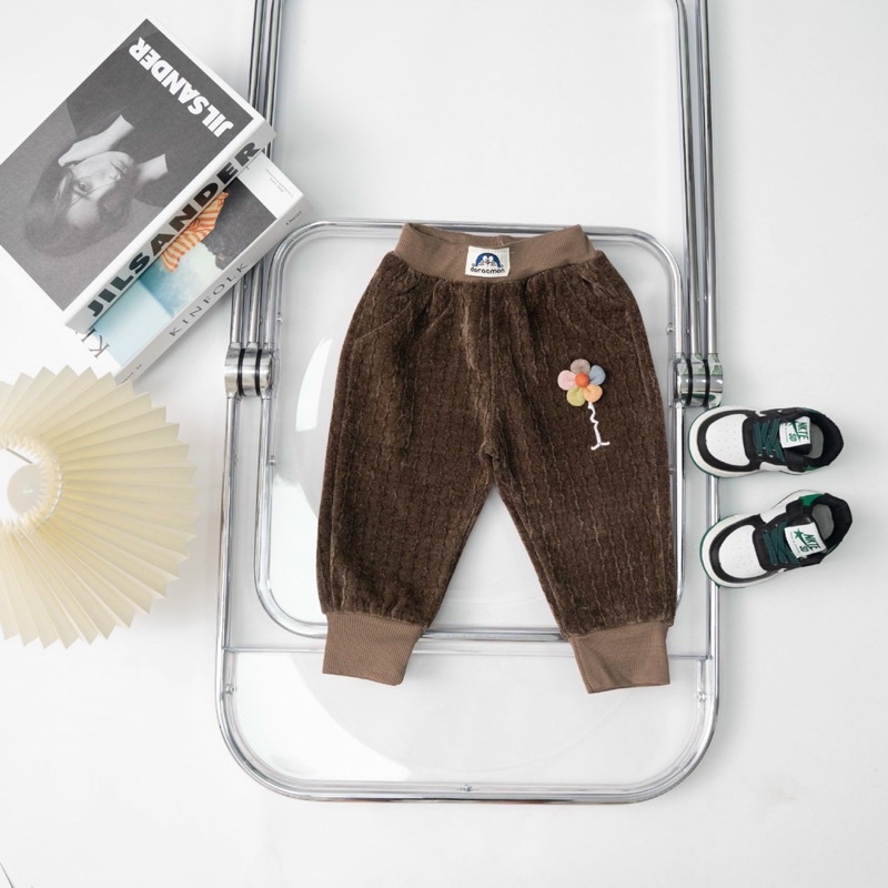 Quần dạ nhung dày dặn cho bé 8-20kg