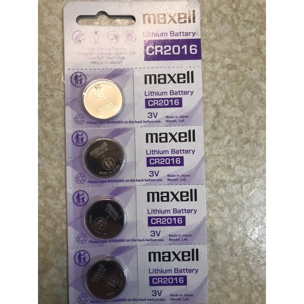 Vỉ 5 Viên Pin MAXELL CR2032 / CR2025 / CR2016 / CR1220 / CR1620 / CR1616 …. Pin 3V Lithium Made in JAPAN