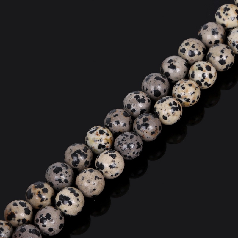 Chuỗi hạt đá tự nhiên 4-10mm làm trang sức thủ công