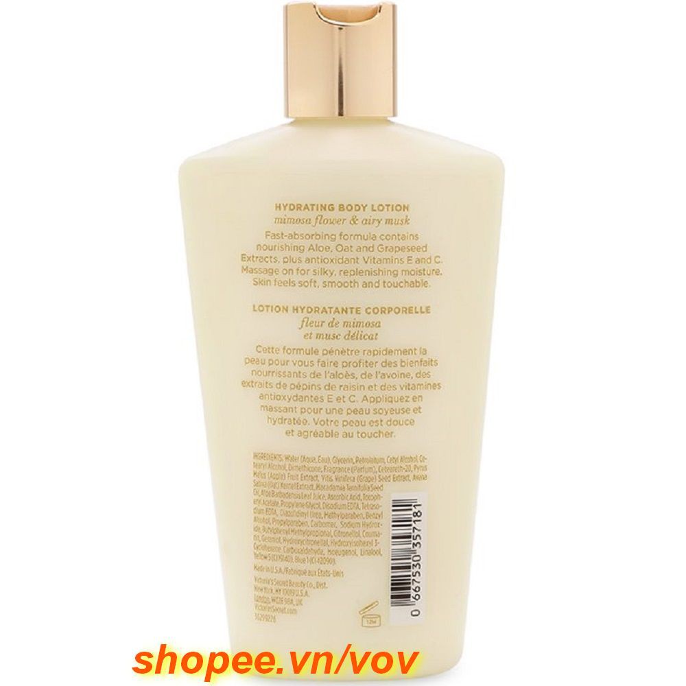 Sữa Dưỡng Thể Victoria’s Secret Amber Romance Lotion 250ml 100% chính hãng, vov cung cấp và bảo trợ