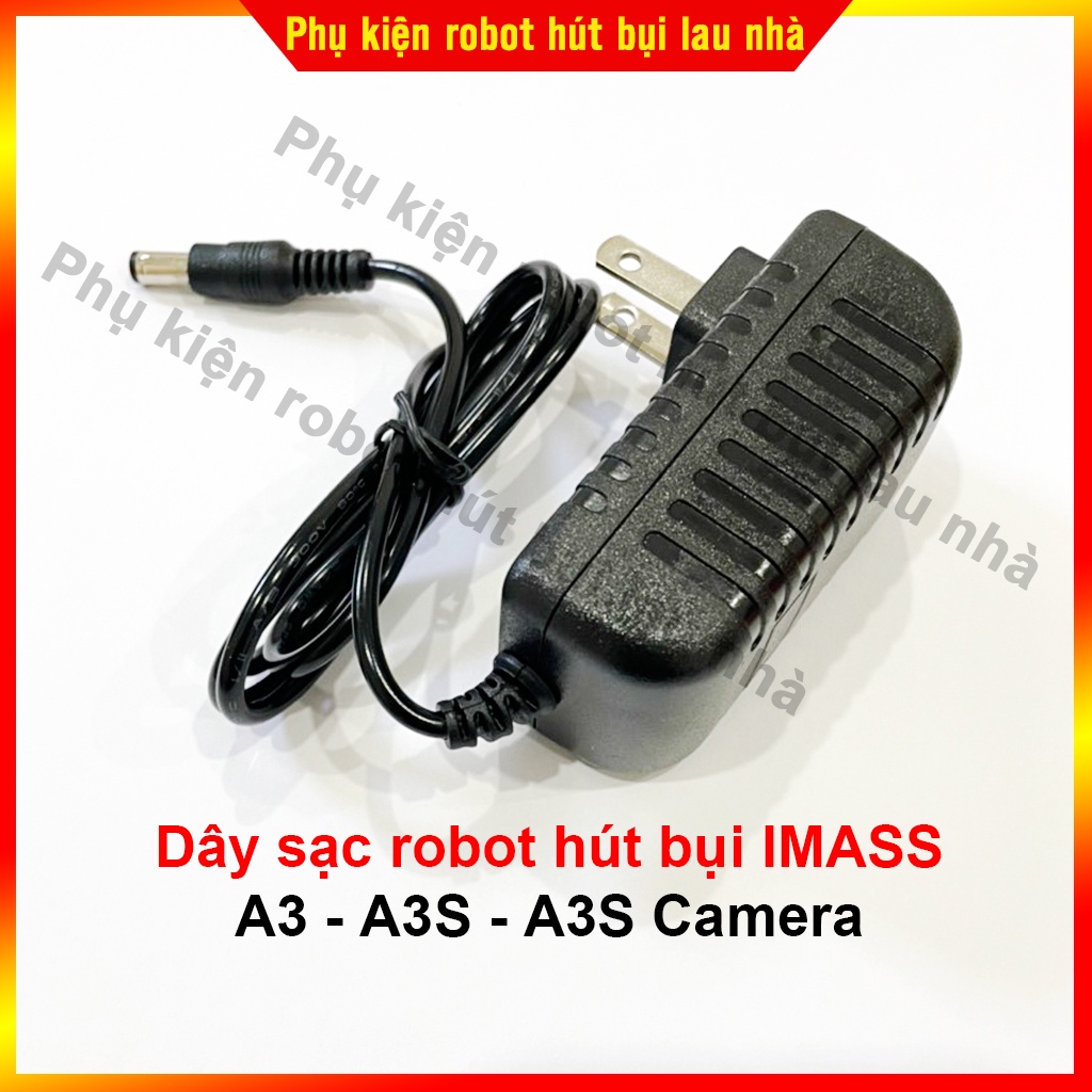 Dây sạc robot hút bụi IMASS A3 - A3S - A3S Camera