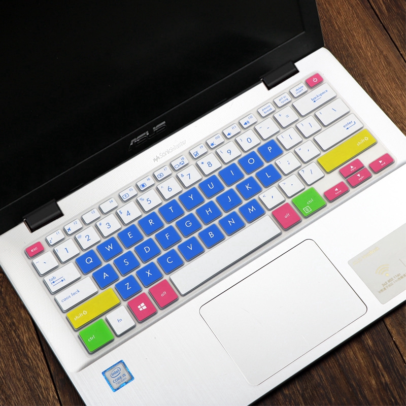 Miếng Dán Bàn Phím Silicon Siêu Mỏng Cho Máy Tính 14inch Asus S4200Uq8250 S4100Uq720