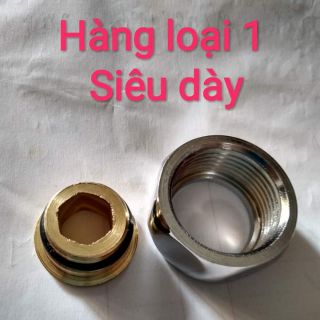 2 bộ ốc chân vòi hoa sen tắm nóng lạnh loại xịn siêu dày