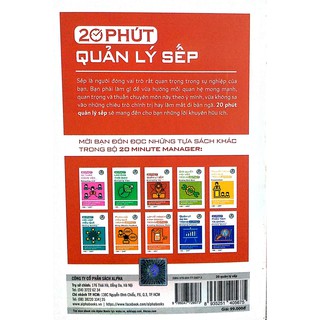 Sách - 20 Phút quản lý sếp (Tái bản 2017)