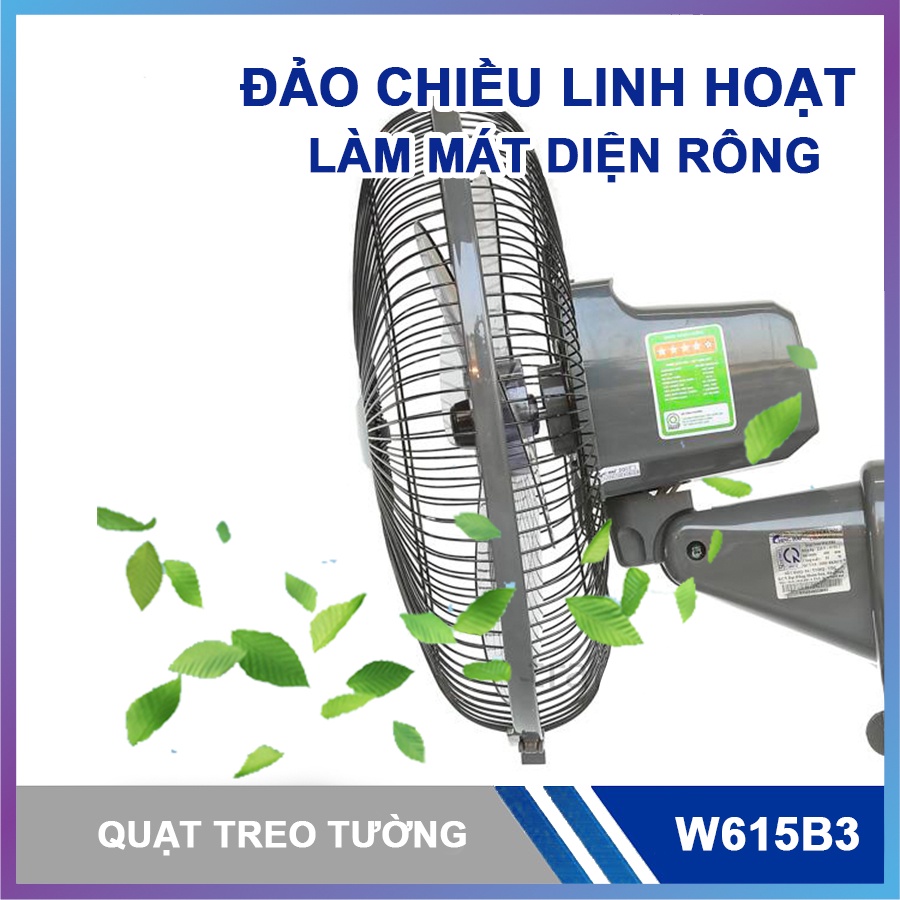 Quạt treo tường CHINGHAI W615-A3  / W615-B3- Huy Anh