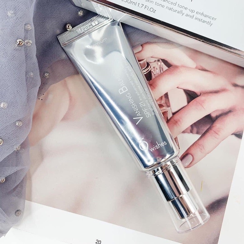 Kem dưỡng trắng 9 wishes whishes nâng tone căng bóng mịn da