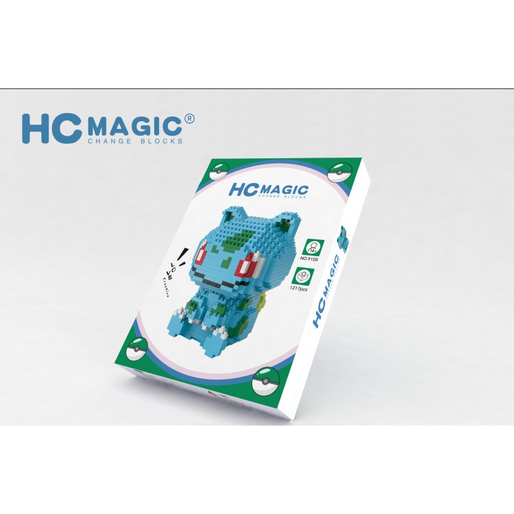 Bộ lắp ghép nhân vật hoạt hình HC MAGIC 9100-9105