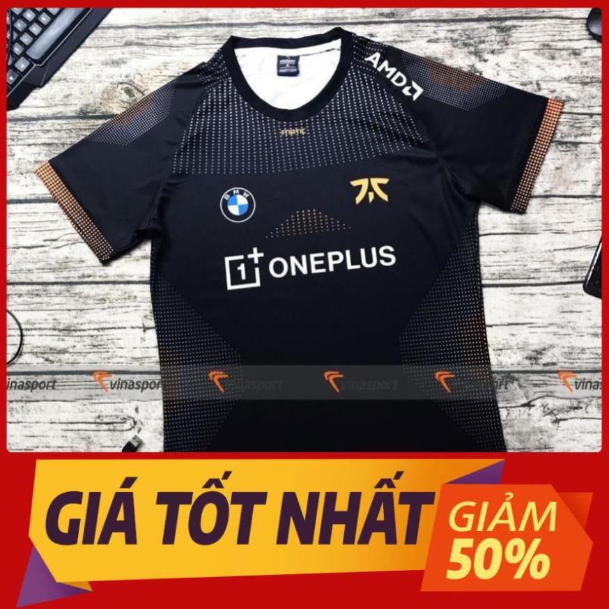 Áo thun game thủ thi đấu Esports Fnatic Pro Jersey 2021 ་  ྇ ་