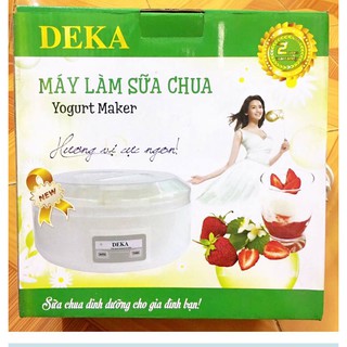 Máy làm sữa chua Deka chính hãng 8 cốc thủy tinh