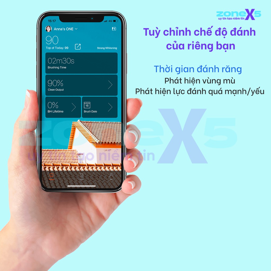 [BẢN QUỐC TẾ]Bàn chải điện thông minh Xiaomi Oclean X với màn hình cảm ứng, sạc nhanh, kết nối app, chống nước IPX7