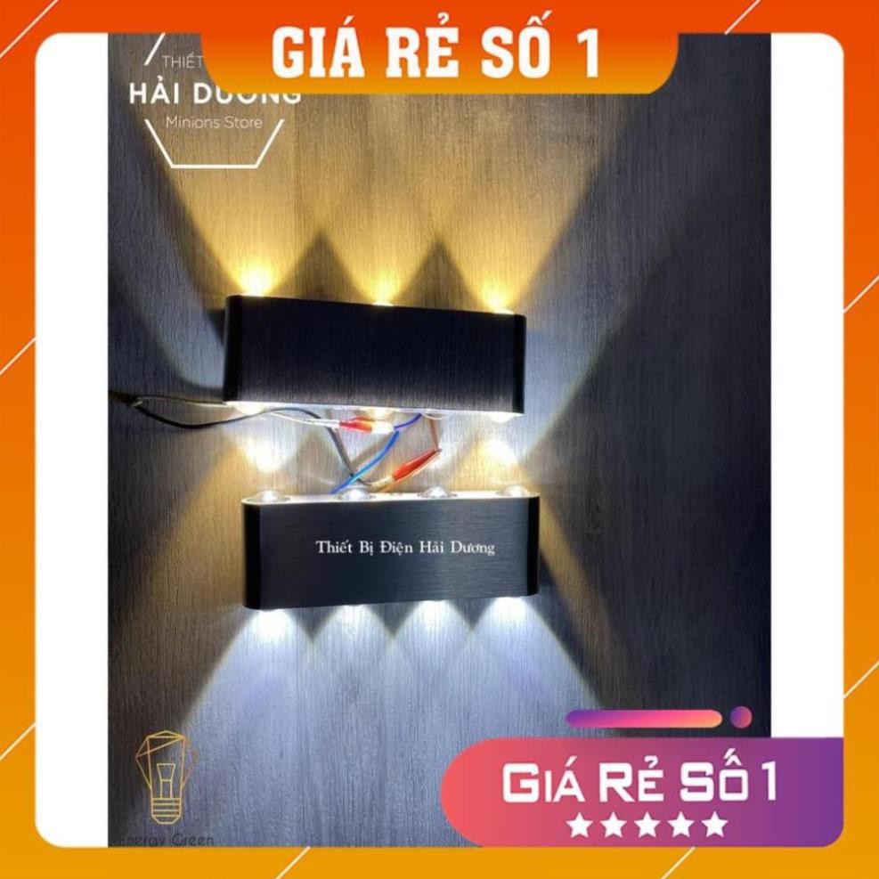 Giá rẻ số 1 - Đèn Hắt Tường 2 Đầu Chiếu Sáng DT-168 6w - DT-169 8w Ánh Sáng Trắng/Vàng - Led Siêu Sáng