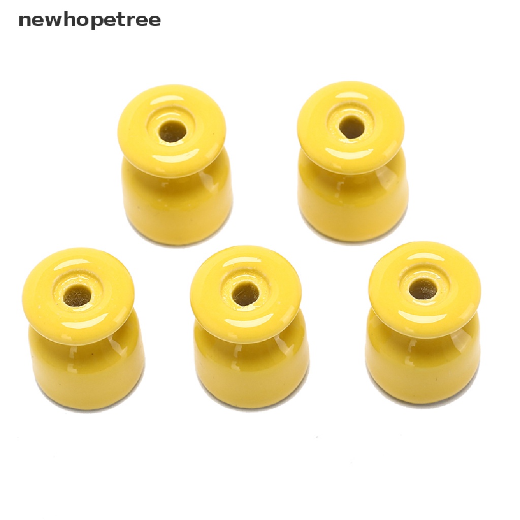 newhopetree 5Pcs/lot Porcelain Insulator for Wall Wiring Ceramic Insulators OIK
