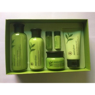 Bộ dưỡng da innisfree trà xanh 6 món