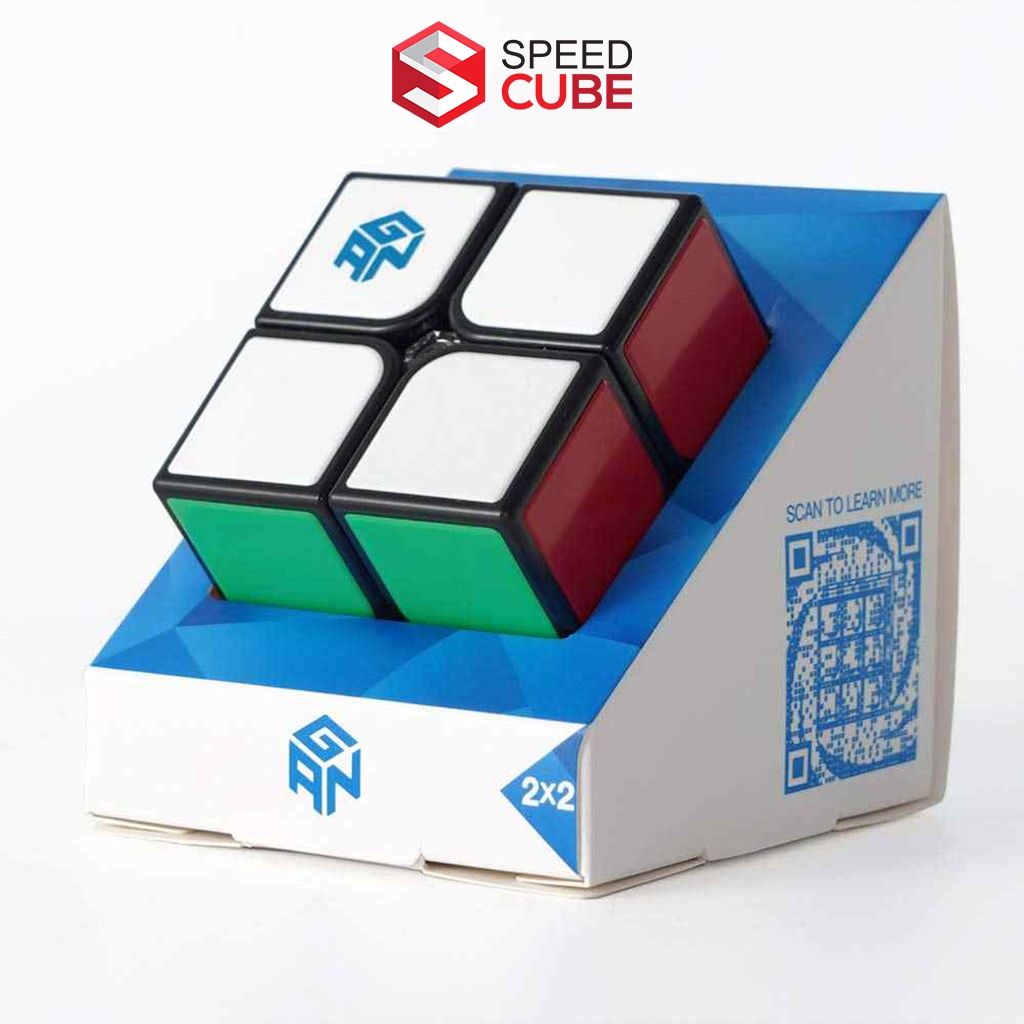 Rubik 2x2 GAN RSC Cao Cấp Viền Đen 2 Tầng Chính Hãng Gan