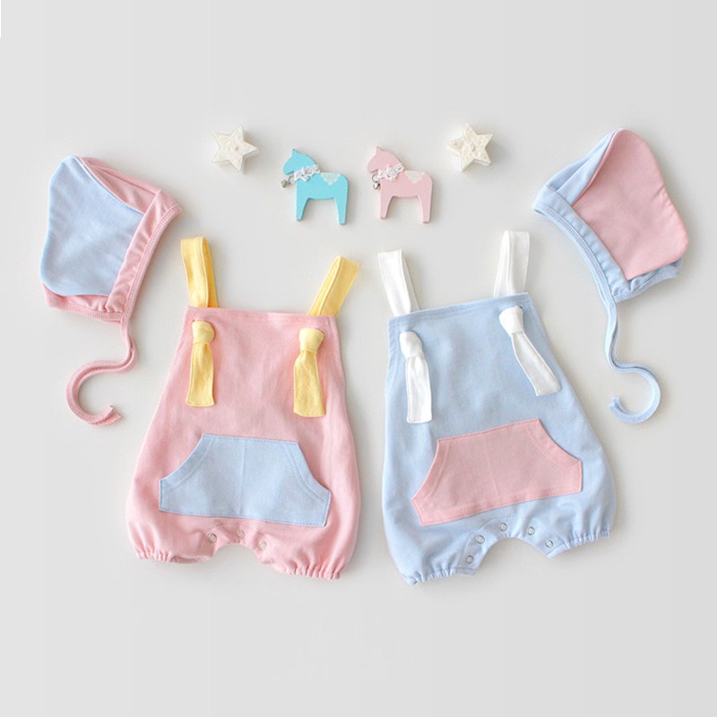 Set body kèm mũ con voi dễ thương 2 màu