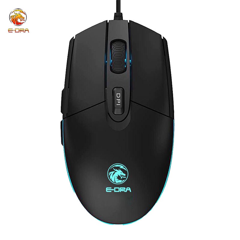 Chuột gaming E-Dra EM6102 chơi game PUBG, Call of Duty, Free Fire cực đỉnh tại d2tshop