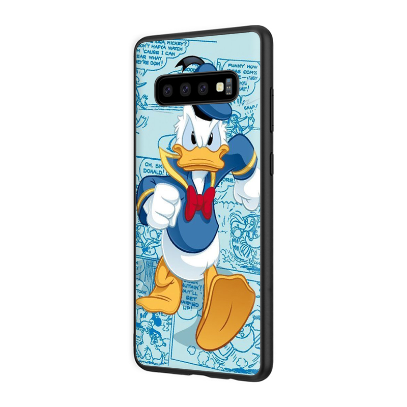 DISNEY DONALD DUCK Ốp Lưng Điện Thoại Bằng Silicone Hình Vịt Donald Xa71 Cho Samsung S7 Edge S8 S9 S10 Lite Plus S10E