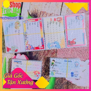 Nhãn vở 100 cái nhãn vở có keo dán sẵn ✅