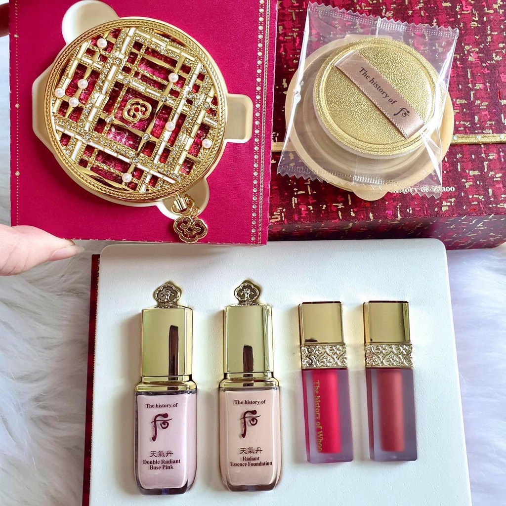 Set Phấn Phủ Nén Whoo Luxury Royal Pact Limited Special Set