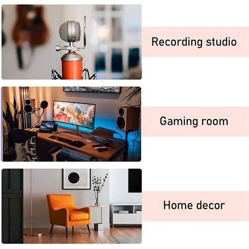 Set 12 Tấm Bảng Ghim 9 Lỗ Tự Dính Trang Trí Sàn Acoustic