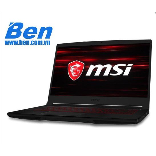Laptop MSI GF63 Thin 9SC 071VN/ Intel Core i5-9300H (2.40GHz, 8MB)/ RAM 8GB/ 256GB SSD |Ben Computer