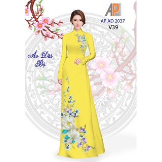 Vải áo dài Hoa sen