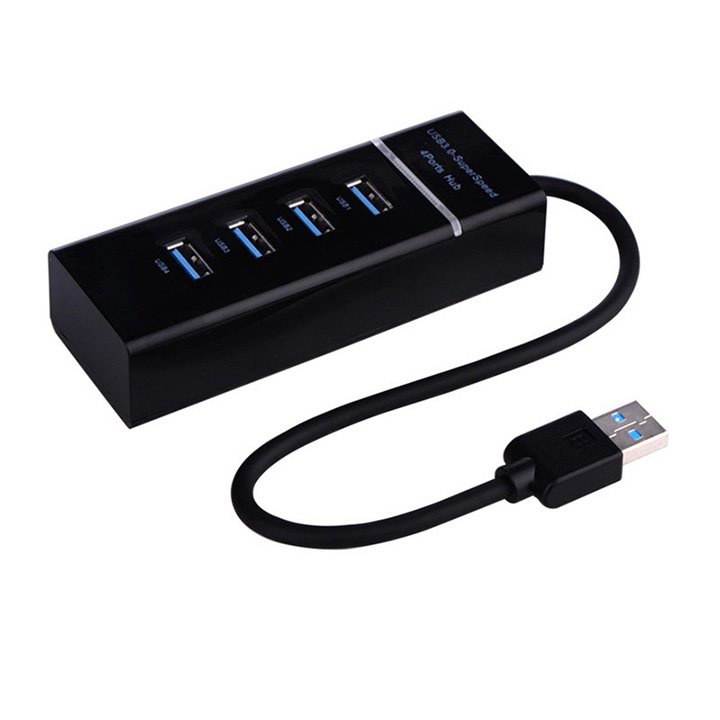 ⚡️Freeship⚡️Bộ chia 4 Cổng USB 3.0 Dây Dài 30cm - HUB USB 3.0 4 Port