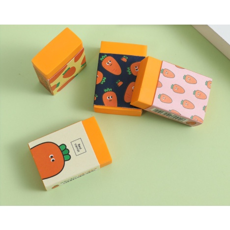 Tẩy cà rốt dẹt T20 gôm cute dễ thương