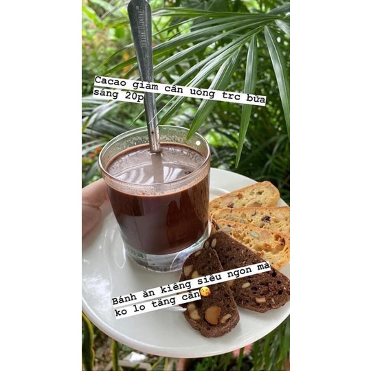 Cacao Nalee Slim ( Mẫu mới Hộp 20 gói có rong nho)
